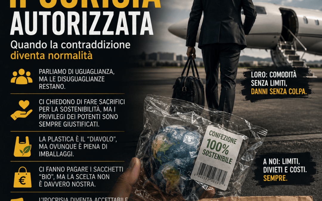 Farsa e ipocrisia autorizzata: quando la contraddizione diventa normalità